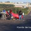 Fotos de Mulher fica ferida após tentar desviar de buraco e capotar carro no contorno sul em Maringá