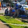 Fotos de Mulher morre e homem fica ferido em acidente entre carro e moto em Maringá