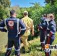 Fotos de Mulher que estava desaparecida é encontrada morta após caminhonete cair em um rio na zona rural de Maringá