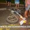 Fotos de Mulheres ficam feridas após acidente de moto em Maringá