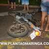 Fotos de Mulheres ficam feridas após acidente de moto em Maringá