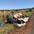 Fotos de Para fugir de assaltantes morador de Maringá morre após carro capotar em rodovia da região