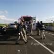 Fotos de Peça se solta de caminhão e causa grave acidente no contorno norte em Maringá