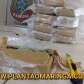 Fotos de Polícia Federal de Maringá com apoio do choque canil apreende quase 11kg de pasta base de cocaína