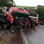 Fotos de Quatro pessoas morrem em acidente entre carro e carreta em Astorga