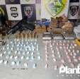 Fotos de Rocam apreende grande quantidade de drogas, armas e dinheiro em Maringá