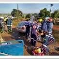 Fotos de Seis pessoas ficam feridas em grave acidente na rodovia PR-317 no distrito de Mandijuba