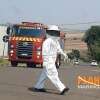 Fotos de Trabalhadores são atacados por abelhas durante roçada, em Maringá