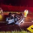 Fotos de Três jovens que ocupavam um carro com placas de Maringá, morrem em grave acidente na região