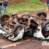 Fotos de Três jovens que ocupavam um carro com placas de Maringá, morrem em grave acidente na região