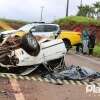 Fotos de Três jovens que ocupavam um carro com placas de Maringá, morrem em grave acidente na região