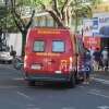 Fotos de Veículo tomba após colisão com outro carro em cruzamento de Avenida em Maringá