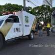 Fotos de Vídeo mostra momento de acidente entre ônibus e moto que deixou um morto e outro gravemente ferido em Maringá