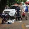 Fotos de Violência - cabeleireiro é executado com cinco tiros em Sarandi