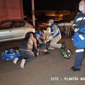 Fotos de Câmera de segurança registra sequência de acidentes em Maringá