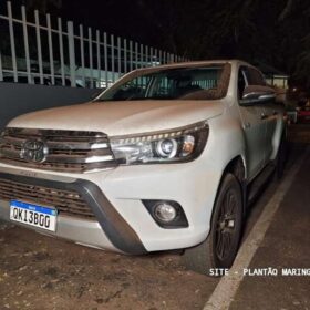 Fotos de Choque Maringá recupera duas Hilux e um caminhão roubado