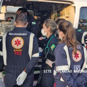 Fotos de Criança de 1 ano no colo da avó é intubada ao ser ejetada de carro após capotamento no Paraná