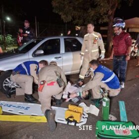 Fotos de Gravíssimo acidente deixa duas pessoas com ferimentos graves em Maringá