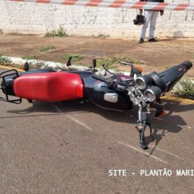 Fotos de Homem de 55 anos morre após bater moto em árvore em Maringá