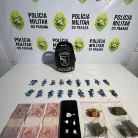 Fotos de Homem é preso por tráfico de drogas e corrupção de menor em Maringá