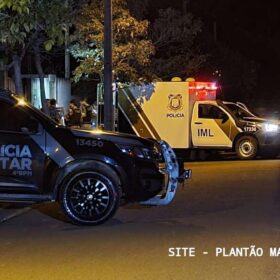 Fotos de Homem morre em confronto com a Choque após invadir residência e atirar em moradores em Maringá