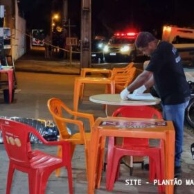 Fotos de Homem suspeito de furto morre ao cortar perna em balcão de vidro em Maringá