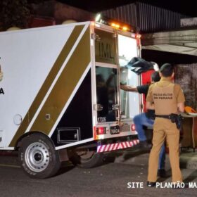 Fotos de Homem suspeito de furto morre ao cortar perna em balcão de vidro em Maringá