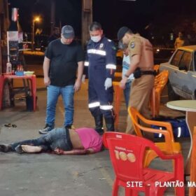 Fotos de Homem suspeito de furto morre ao cortar perna em balcão de vidro em Maringá