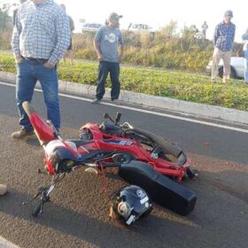 Fotos de Idoso é socorrido de helicóptero após acidente de moto em Marialva