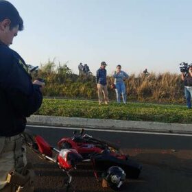 Fotos de Idoso é socorrido de helicóptero após acidente de moto em Marialva