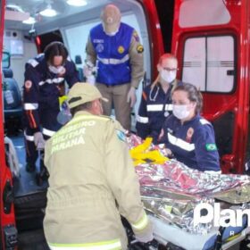 Fotos de Idoso morre no hospital após ser atropelado por moto em Maringá