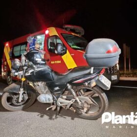 Fotos de Idoso morre no hospital após ser atropelado por moto em Maringá