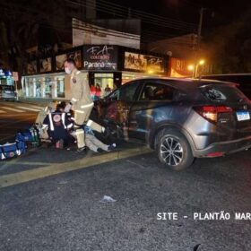 Fotos de Jovem de 22 anos é intubado após grave acidente no centro de Maringá