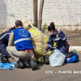 Fotos de Motociclista de 55 anos morre após grave acidente em Maringá