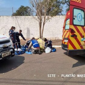 Fotos de Motociclista de 55 anos morre após grave acidente em Maringá