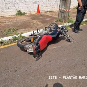 Fotos de Motociclista de 55 anos morre após grave acidente em Maringá