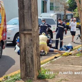 Fotos de Motociclista de 55 anos morre após grave acidente em Maringá