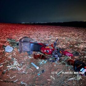 Fotos de Motociclista morre após grave acidente em Marialva