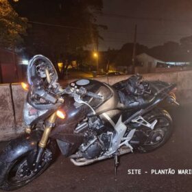 Fotos de Policial é intubado após sofrer acidente de moto e tem arma roubada em Maringá