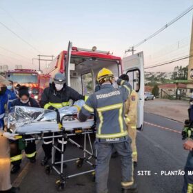 Fotos de Preparador de goleiros é socorrido em estado grave após acidente em Maringá