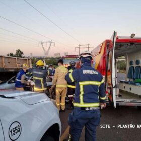 Fotos de Preparador de goleiros é socorrido em estado grave após acidente em Maringá