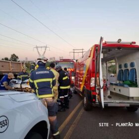 Fotos de Preparador de goleiros é socorrido em estado grave após acidente em Maringá