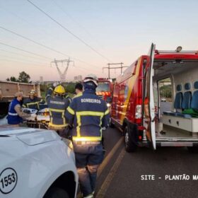 Fotos de Preparador de goleiros é socorrido em estado grave após acidente em Maringá