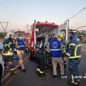 Fotos de Preparador de goleiros é socorrido em estado grave após acidente em Maringá