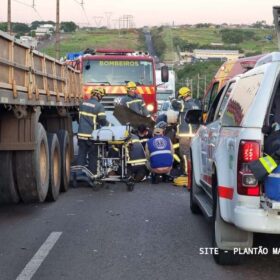 Fotos de Preparador de goleiros é socorrido em estado grave após acidente em Maringá