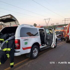 Fotos de Preparador de goleiros é socorrido em estado grave após acidente em Maringá