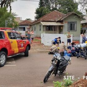 Fotos de Vídeo mostra motorista na contramão, invadindo preferencial e causando grave acidente em Maringá