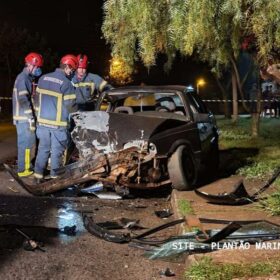 Fotos de Bêbado na contramão e sem CNH causa acidente com morte em Maringá