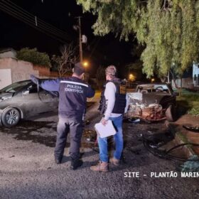 Fotos de Bêbado na contramão e sem CNH causa acidente com morte em Maringá