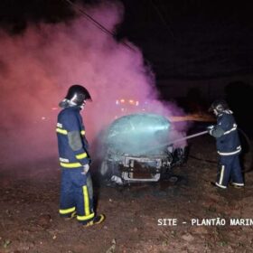 Fotos de Câmera registra casal sofrendo atentado a tiros em Maringá